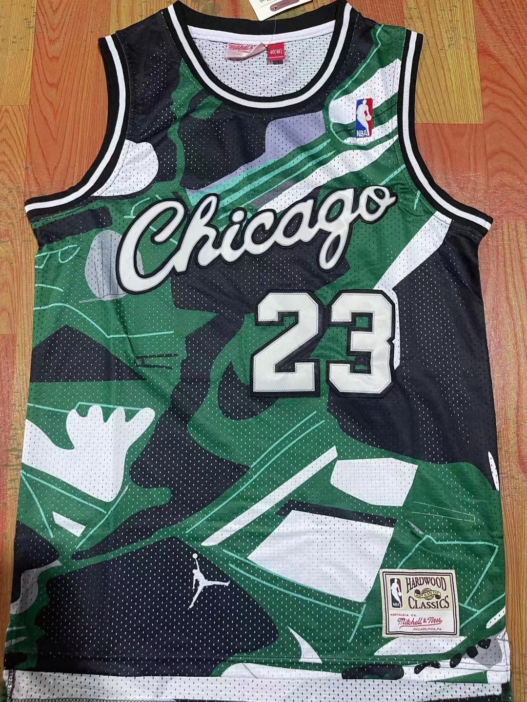 chicago bulls army salute jersey