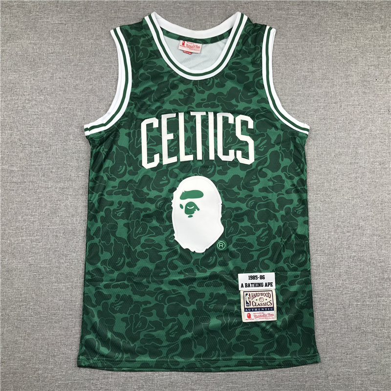 CELTICS LIMITED EDITION BAPE  JERSEY
