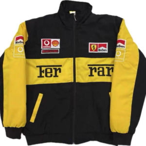 FERRARIL JACKET BLACK /YELLOW