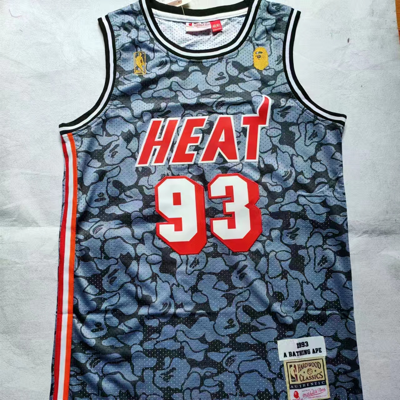 MIAMI HEAT LIMITED EDITION BAPE JERSEY