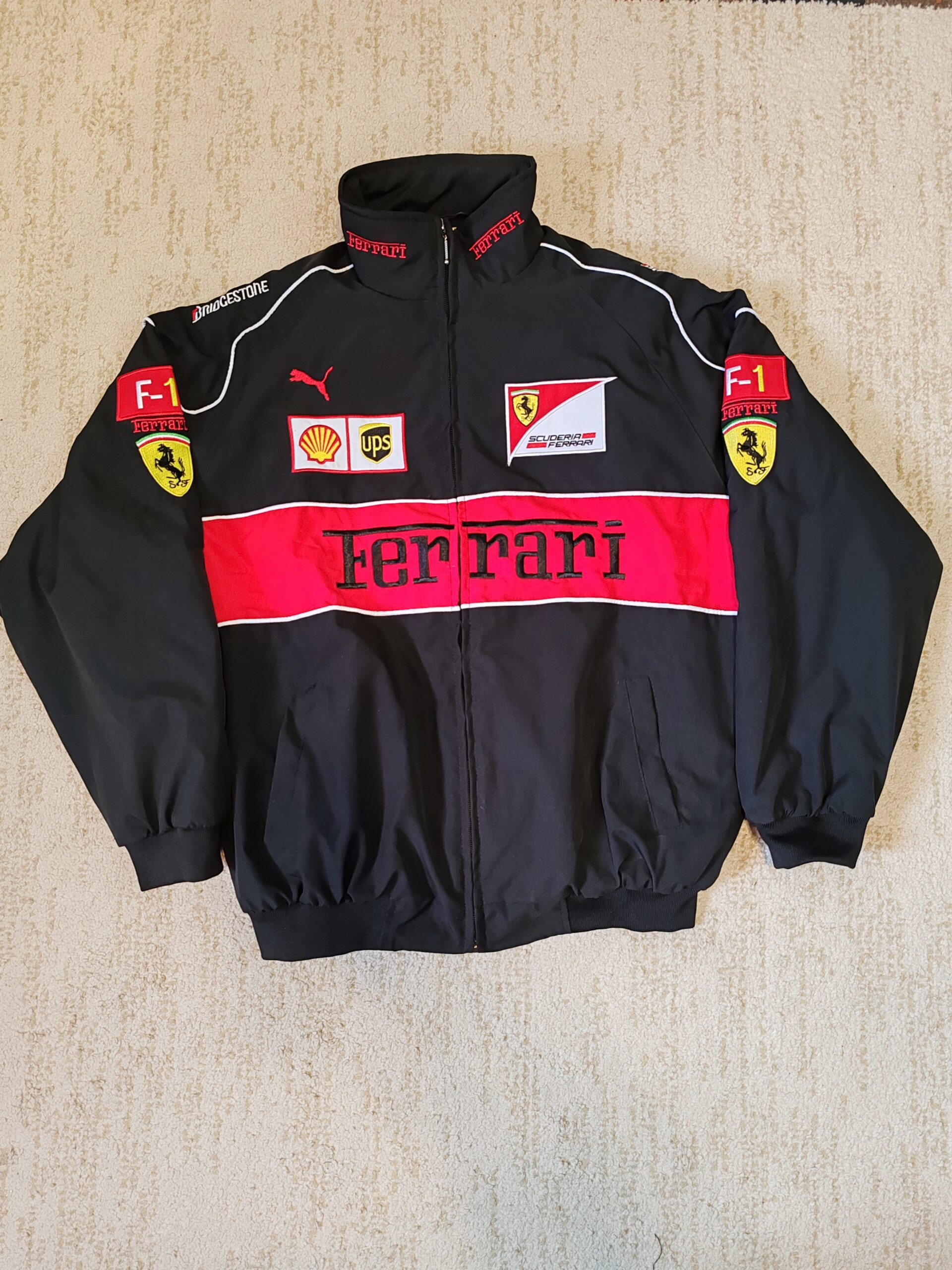 FERRARI JACKET BLACK