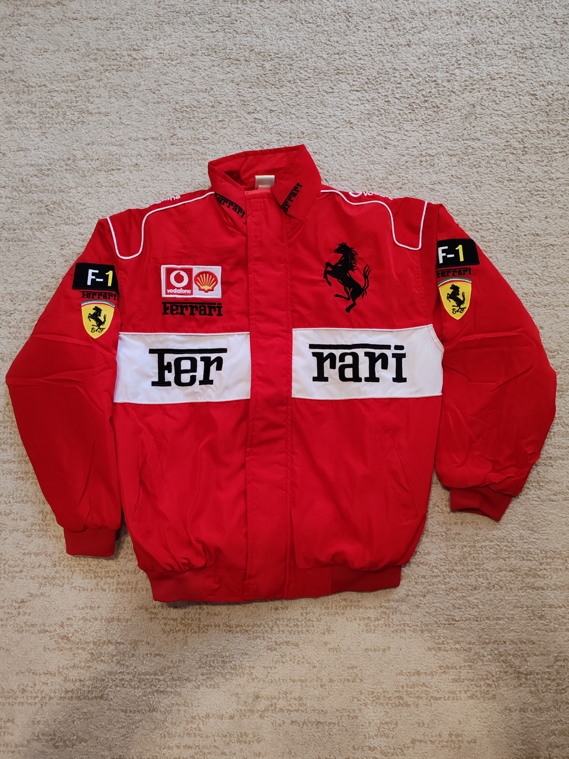 FERRARI NEW GENERATION JACKET RED/WHITE