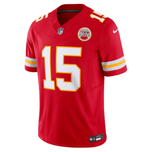 KANSAS CITY CHEIFS MAHOMOS JERSEY RED