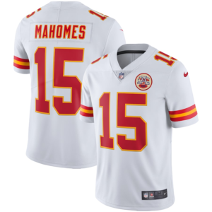KANSAS CITY CHEIFS MAHOMOS JERSEY WHITE