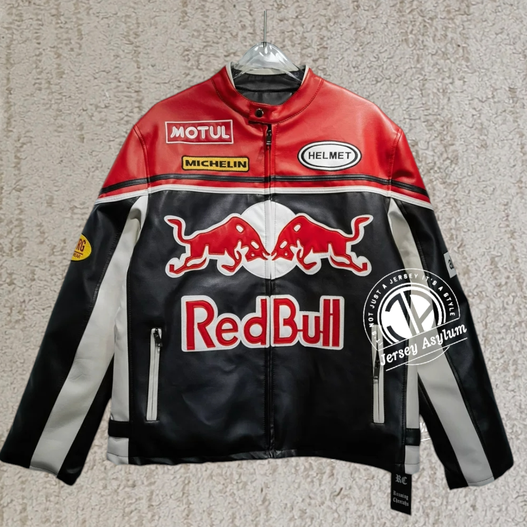 REDBULL LEATHER JACKET