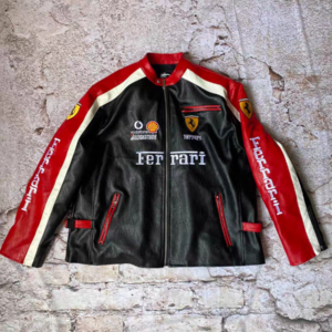 FERRARI LEATHER JACKET