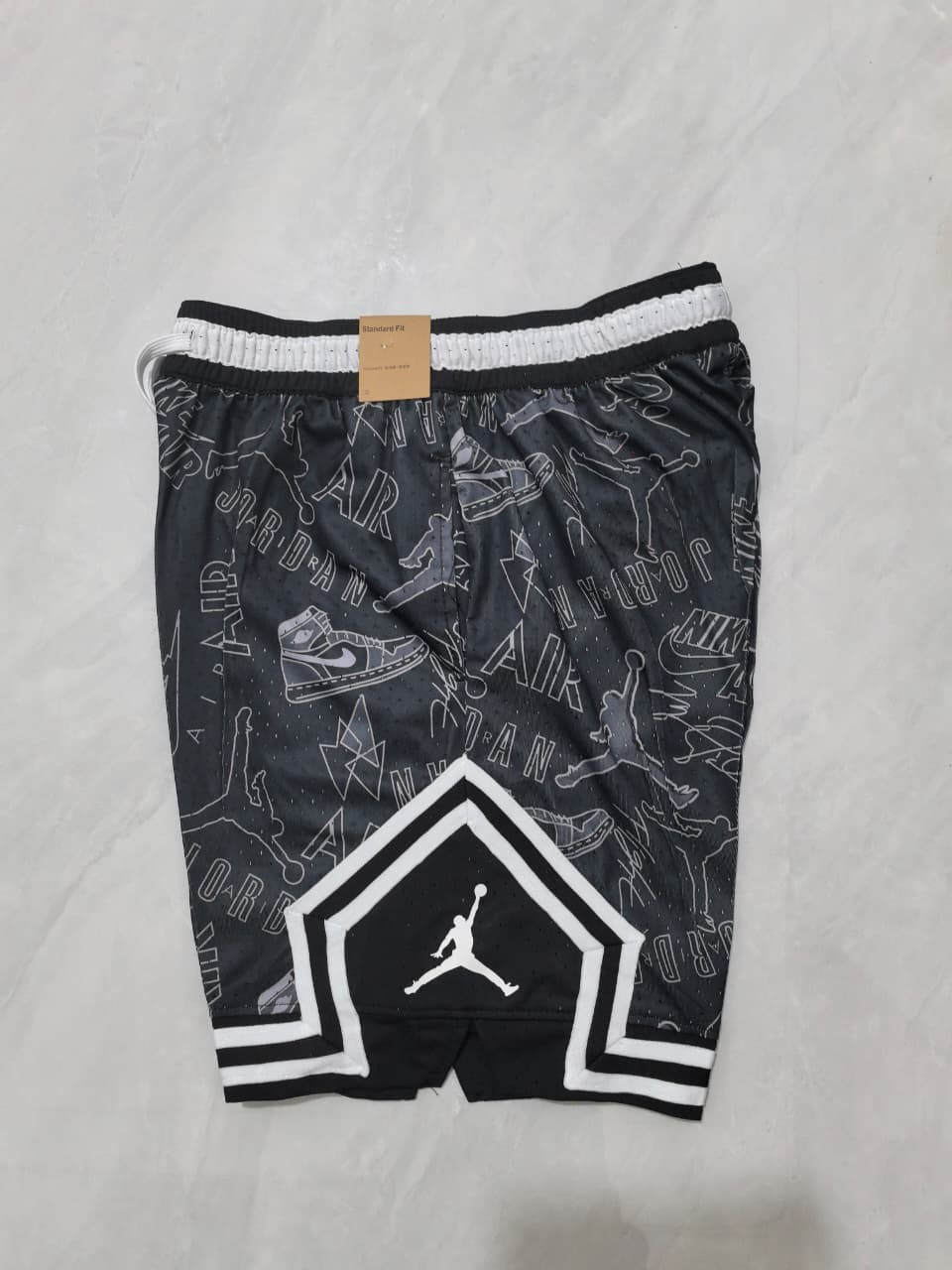 JORDAN HERITAGE BLACK SHORTS