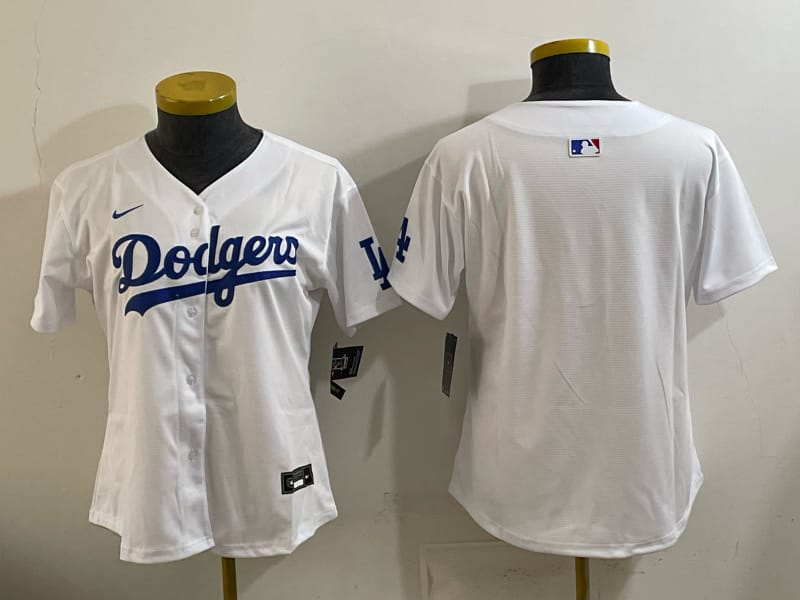 DODGERS WHITE JERSEY